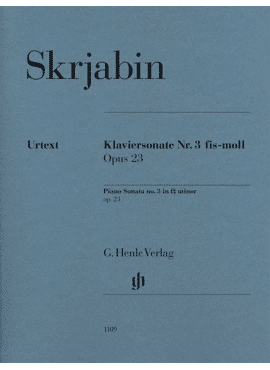 Piano Sonata no. 3 f sharp minor op. 23